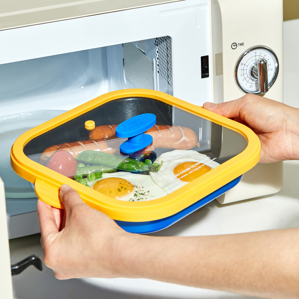 ZIGGLE ZIGGLE microwave grill pan